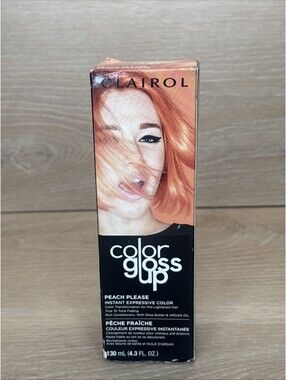 Clairol Color Gloss Up Temporary Hair Dye, Peach Please Hair Color